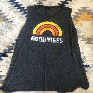 Zutter “Good Vibes” Muscle Tank